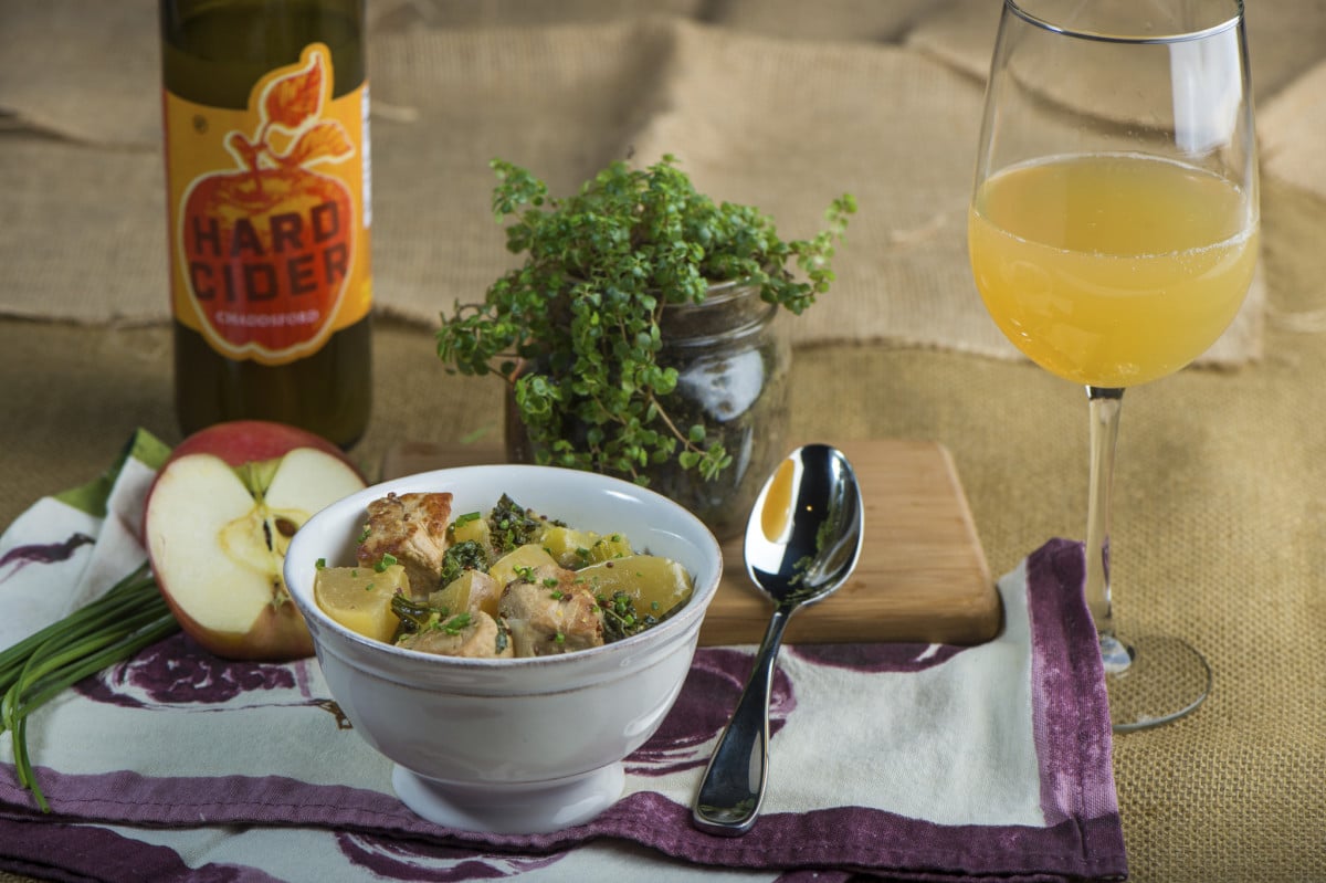 PA Hard Cider Pork Stew Recipe Cooking with Hard Cider