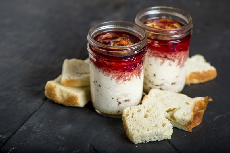 PA Red Wine Baked Goat Cheese Easy Cheese Appetizers